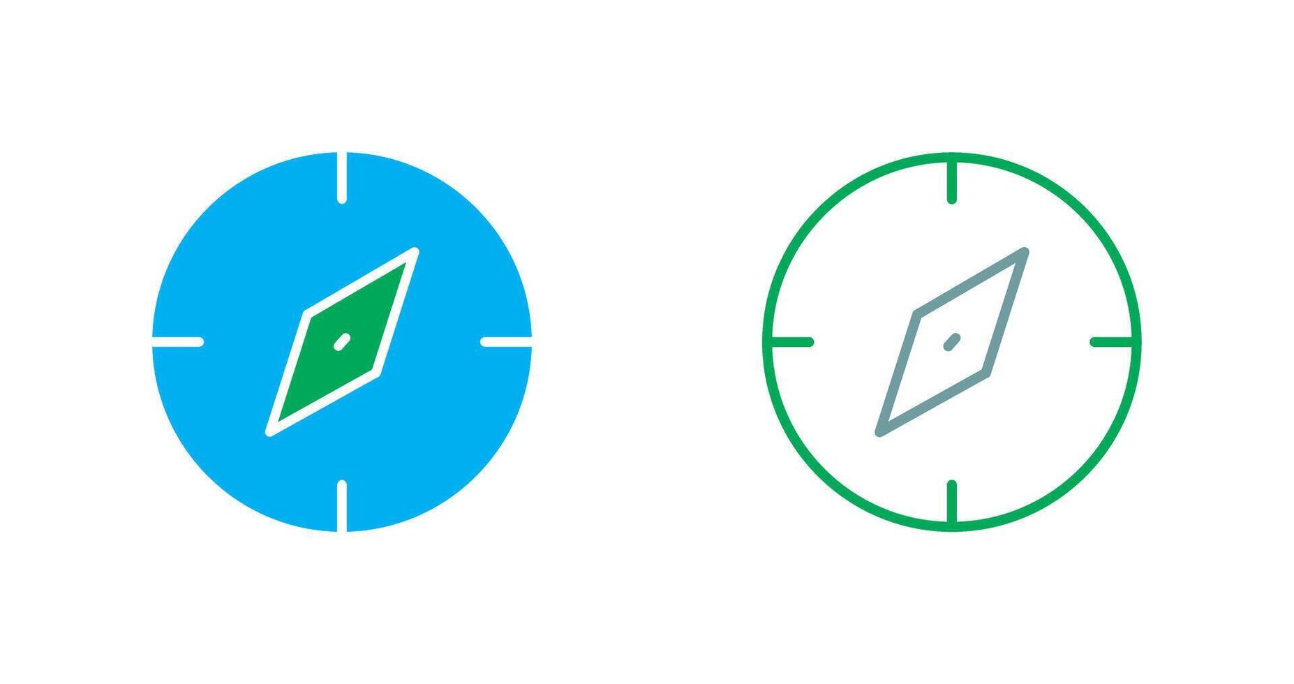 Compass Icon Design vector