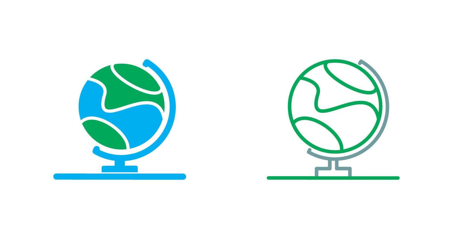 Globe Icon Design vector