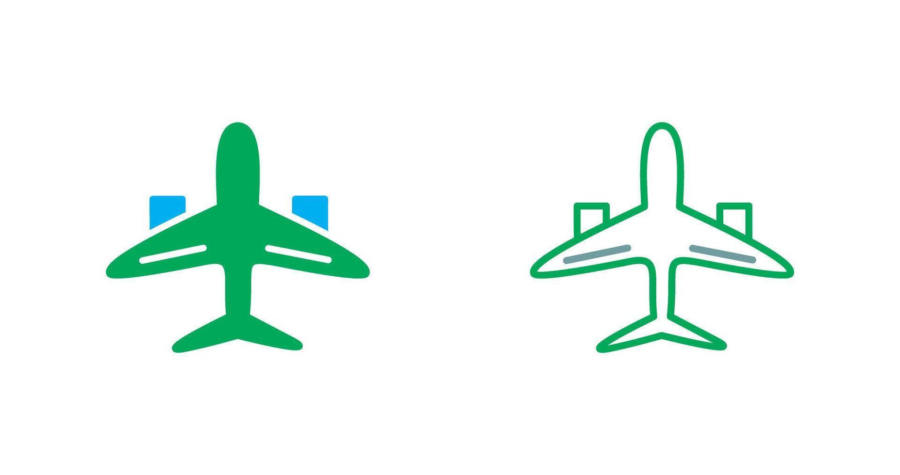 Aeroplane Icon Design vector
