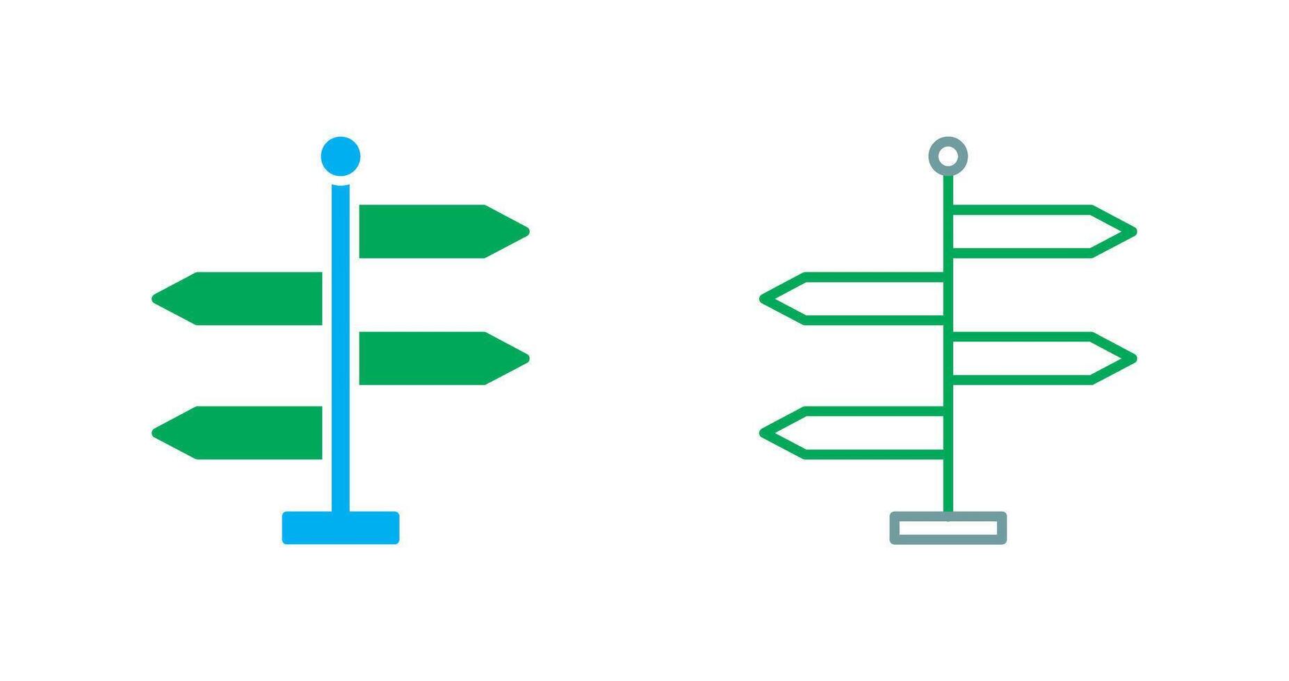 Directions Icon Design vector