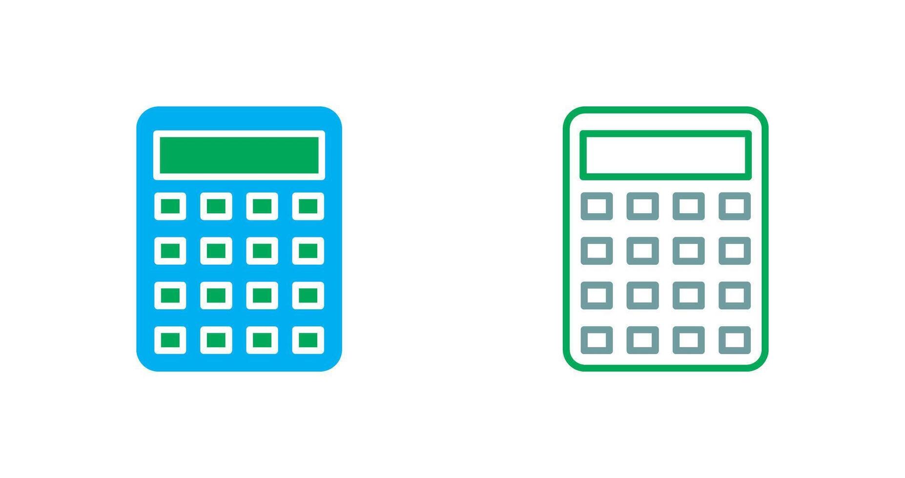 Calculator Icon Design vector