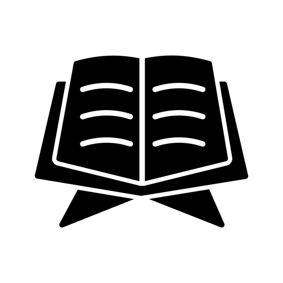 Holy Book Icon Design vector