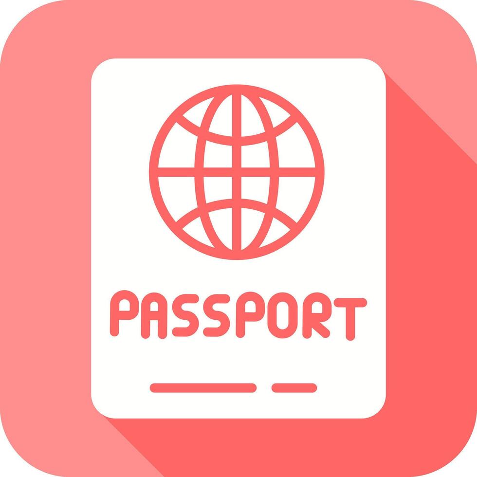 Passport Icon Design vector