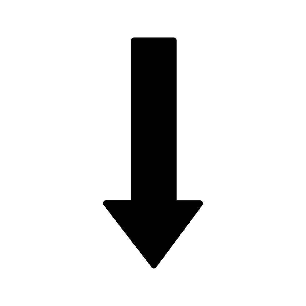 Arrow Down Icon vector