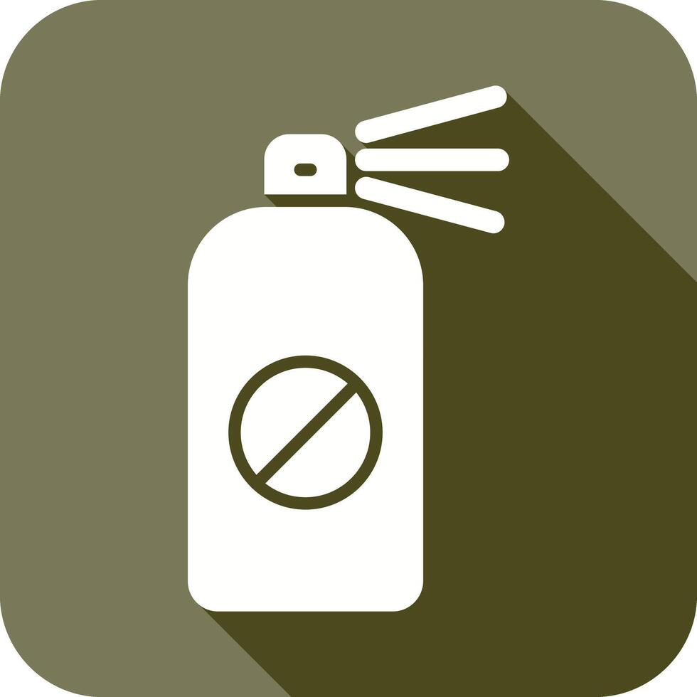 Pesticide Bottle Icon Design vector