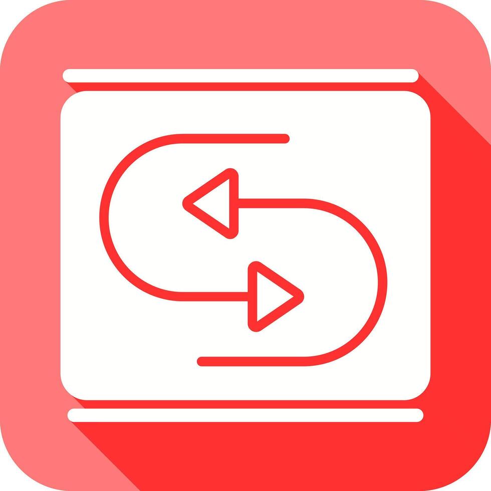 Reverse Arrow Icon vector