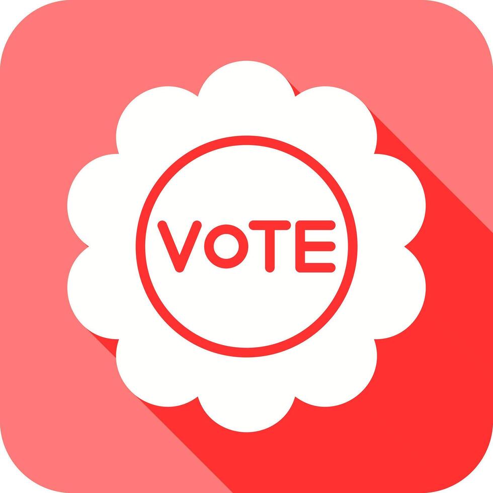 diseño de icono de voto vector