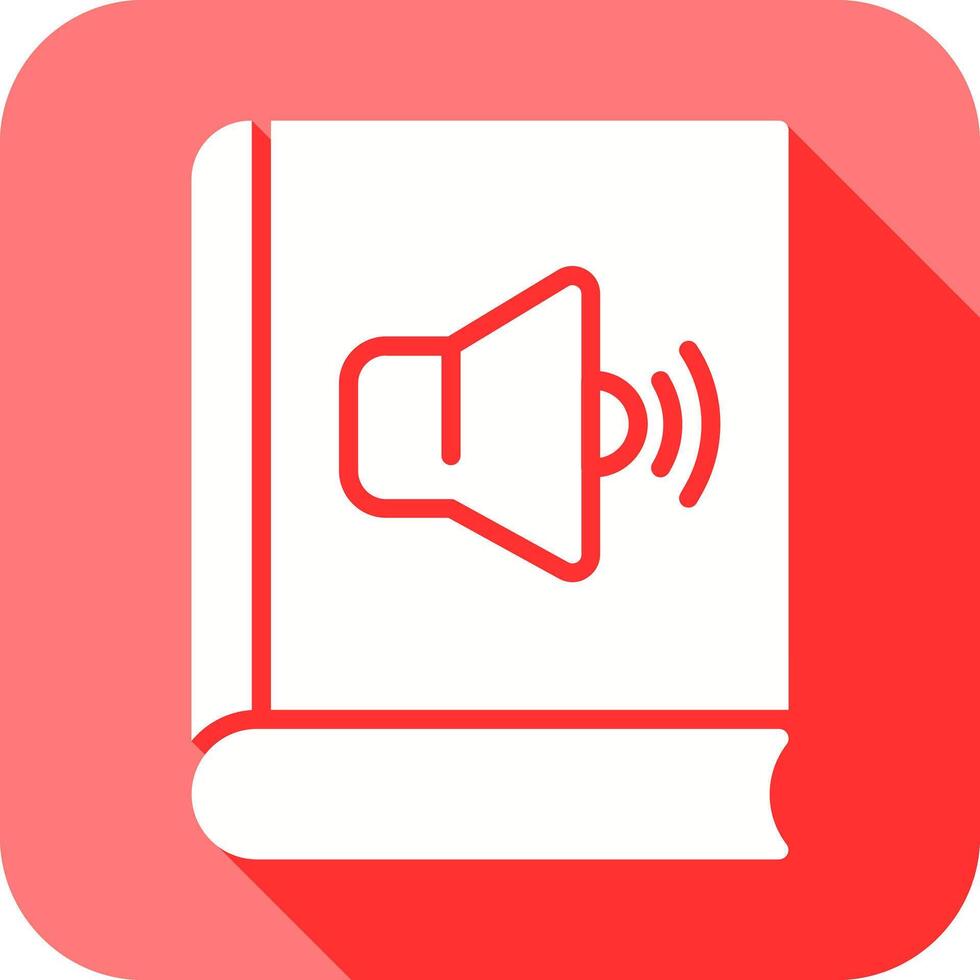 Audio Book Icon vector