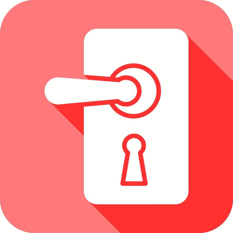 Door Lock Icon Design vector