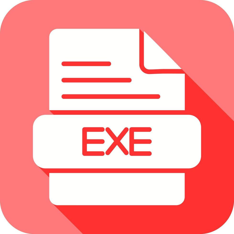 EXE Icon Design vector