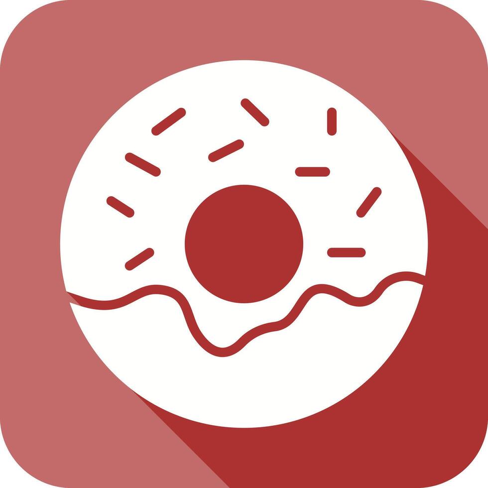 diseño de icono de donut vector