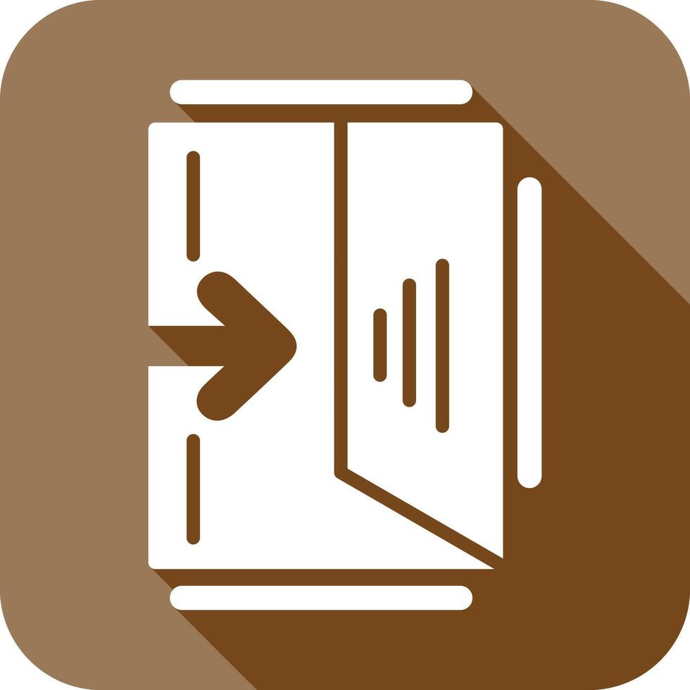 Exit Sign Icon Design vector