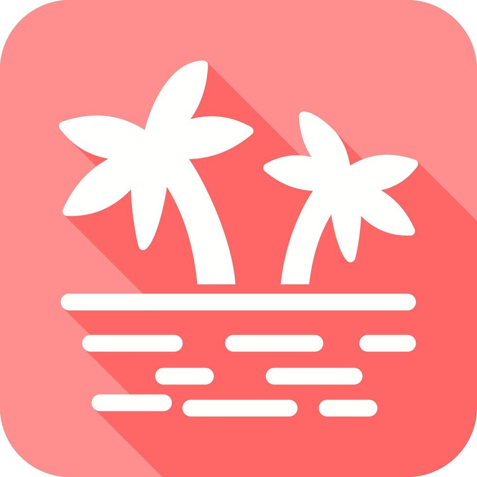Island Icon Design vector
