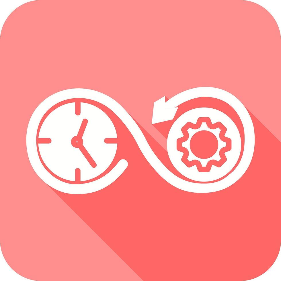 hora mejoramiento icono vector