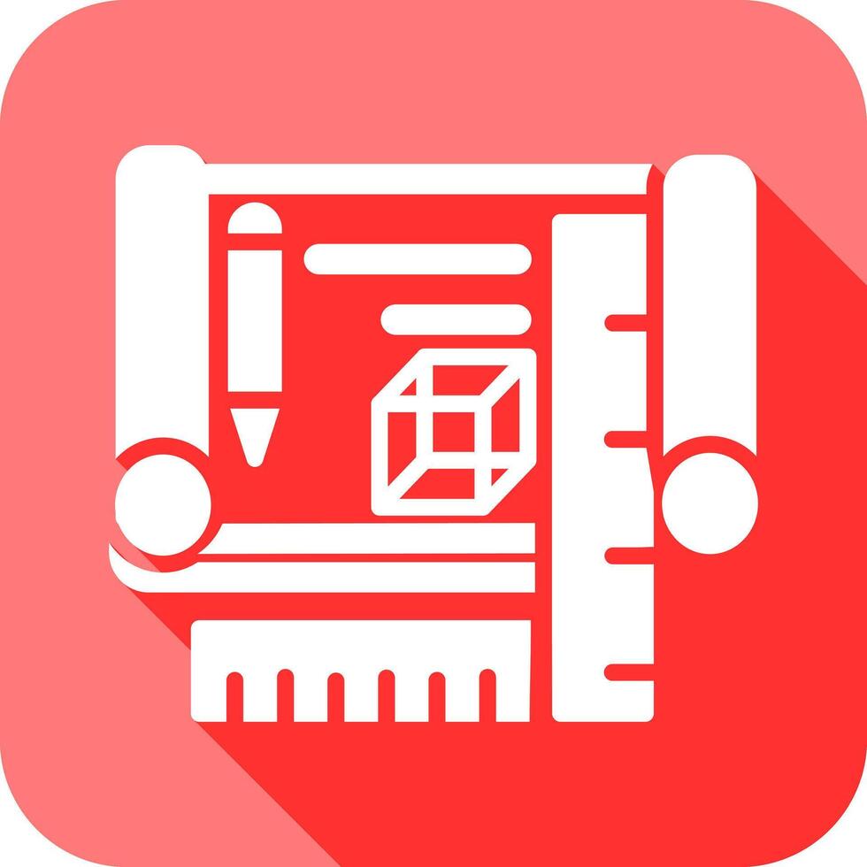 Blueprints Icon Design vector