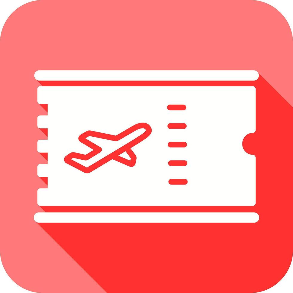 Plane Tickets Icon vector