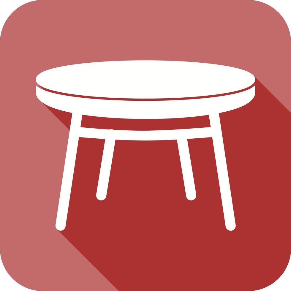 Small Table Icon vector