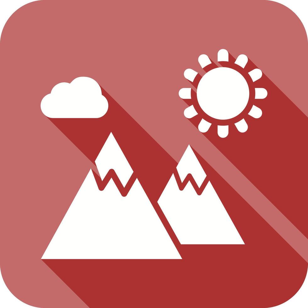 Mountain Icon Design vector