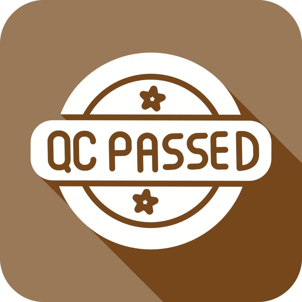 QC Passed Icon vector