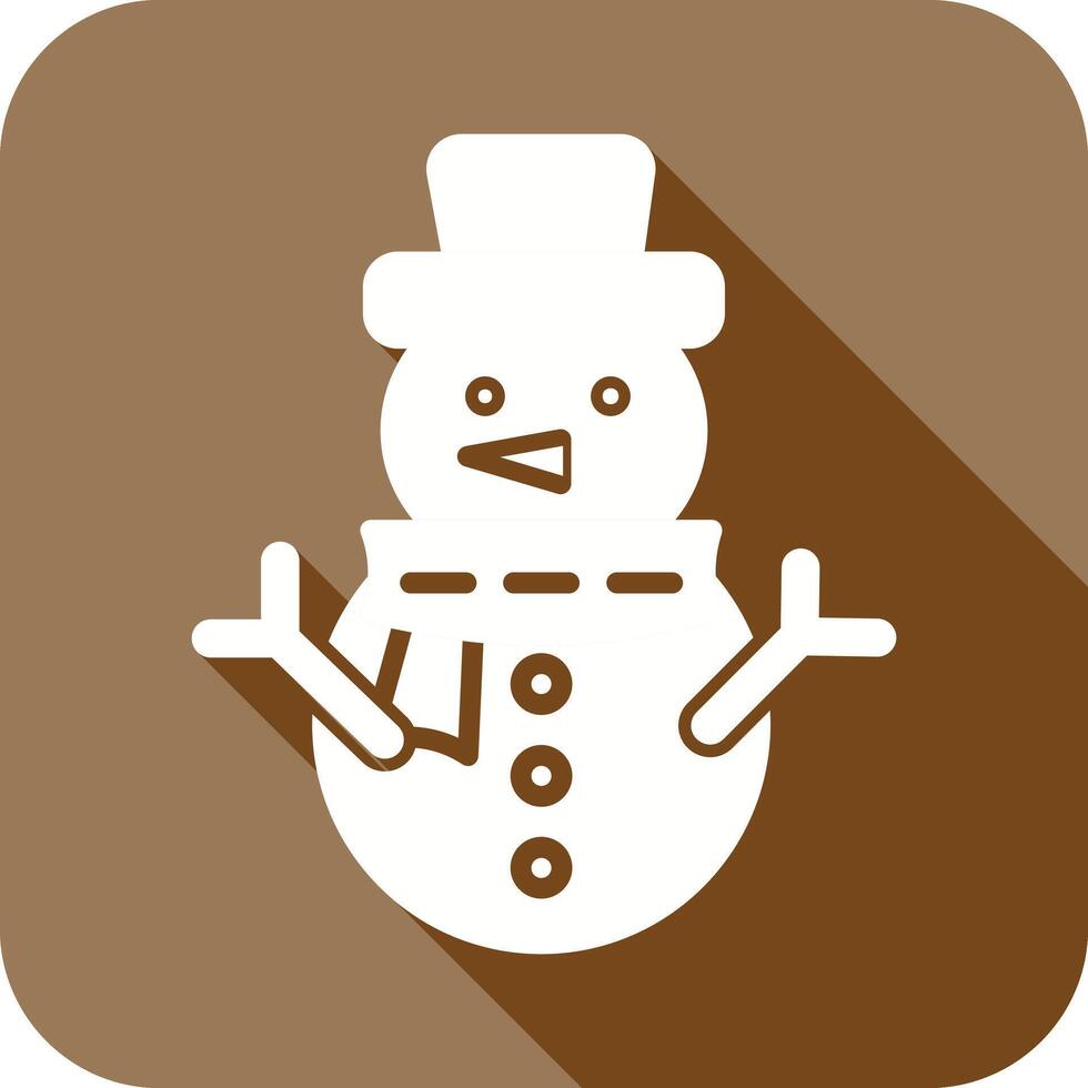 Snowman Icon Design vector