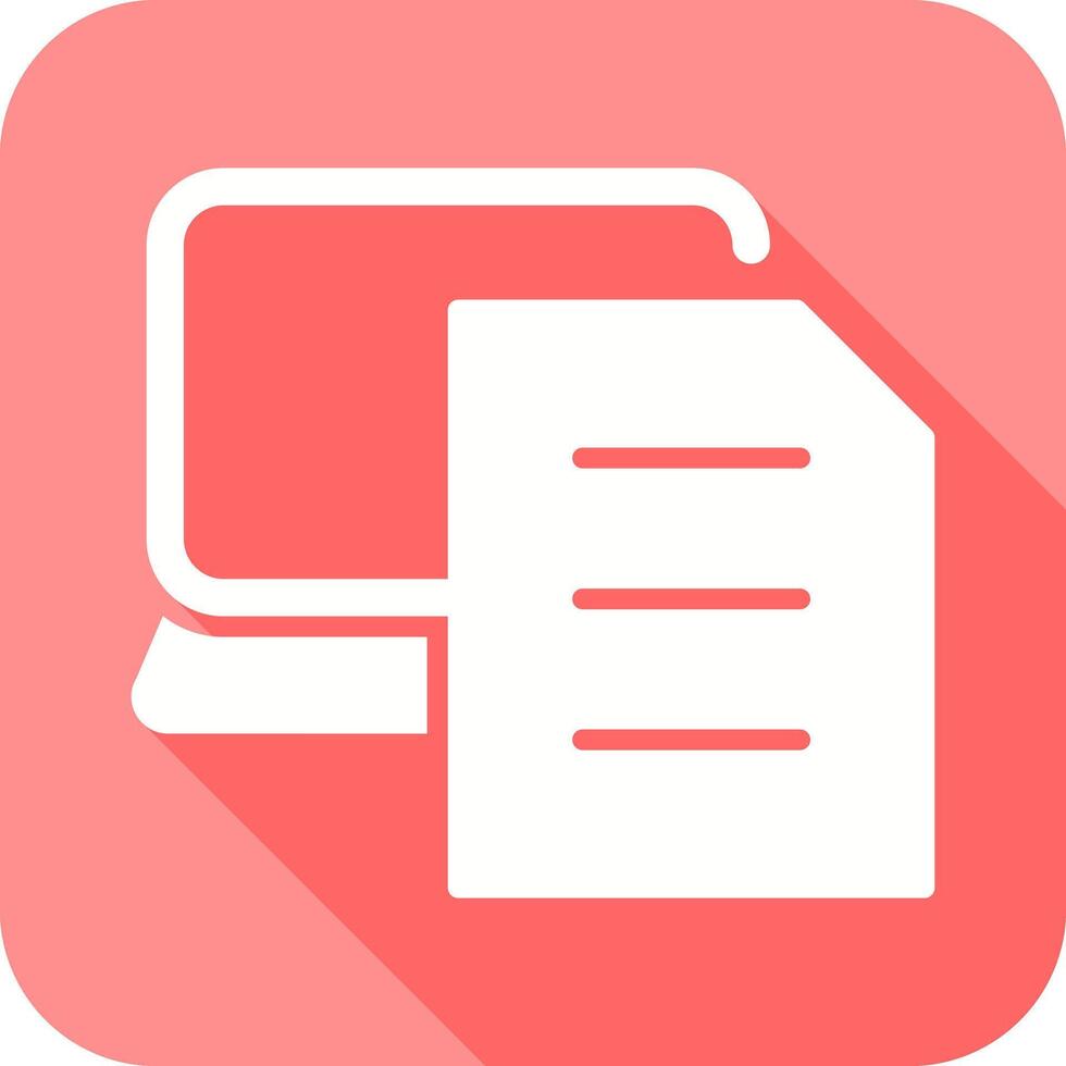 Document Icon Design vector