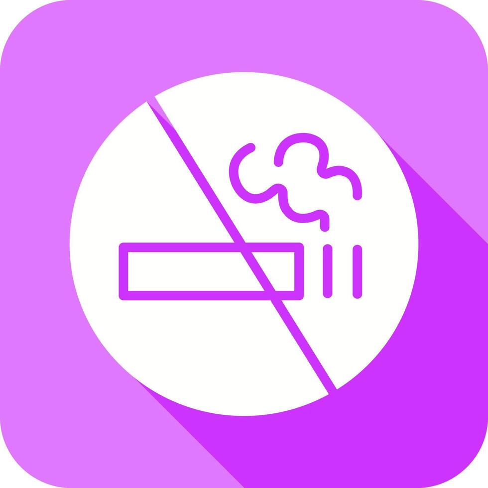 No Smoking Sign Icon vector