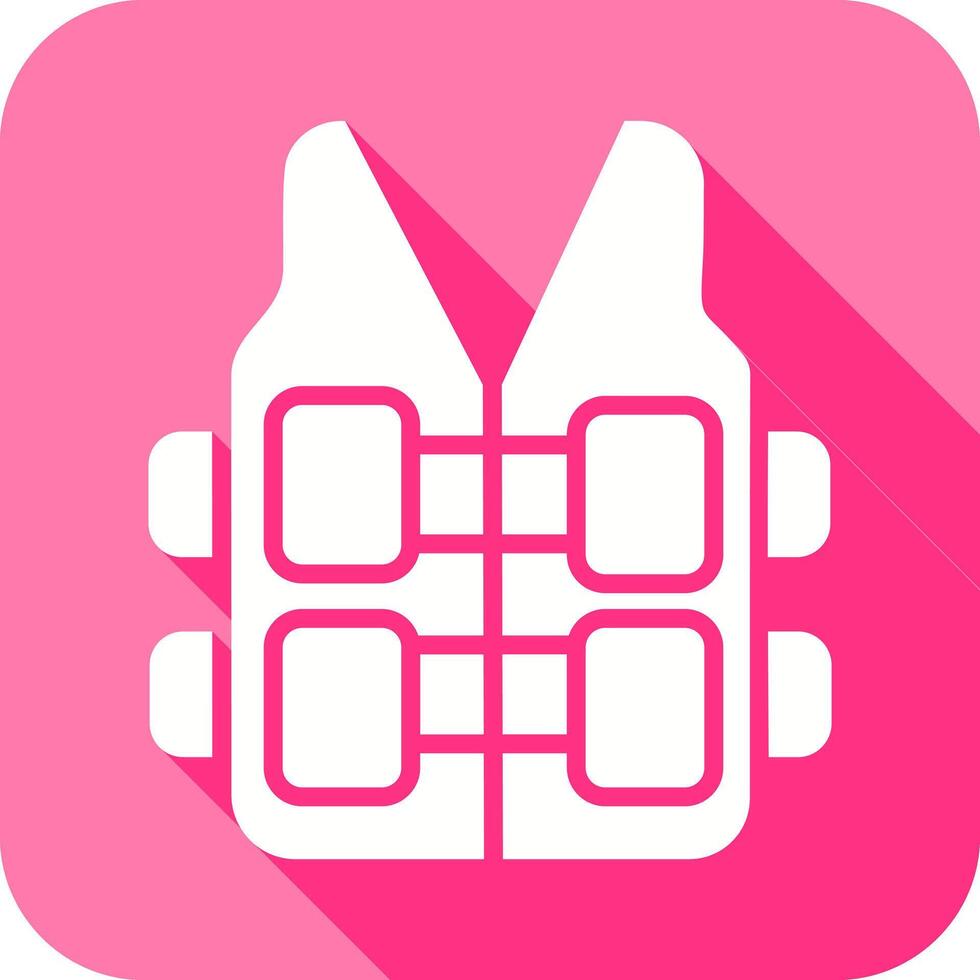 Bullet Proof Vest Icon vector