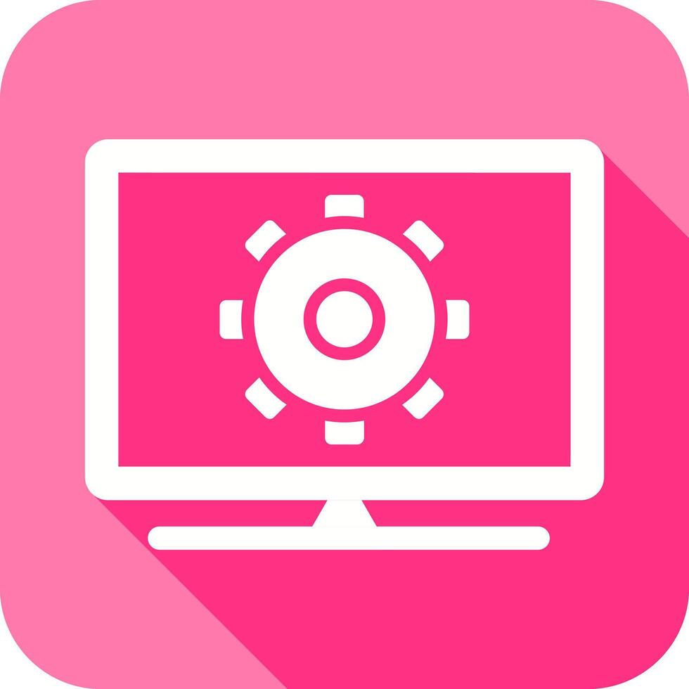 Computer Settings Icon vector