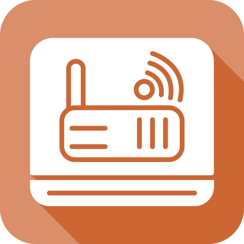 Modem Icon Design vector
