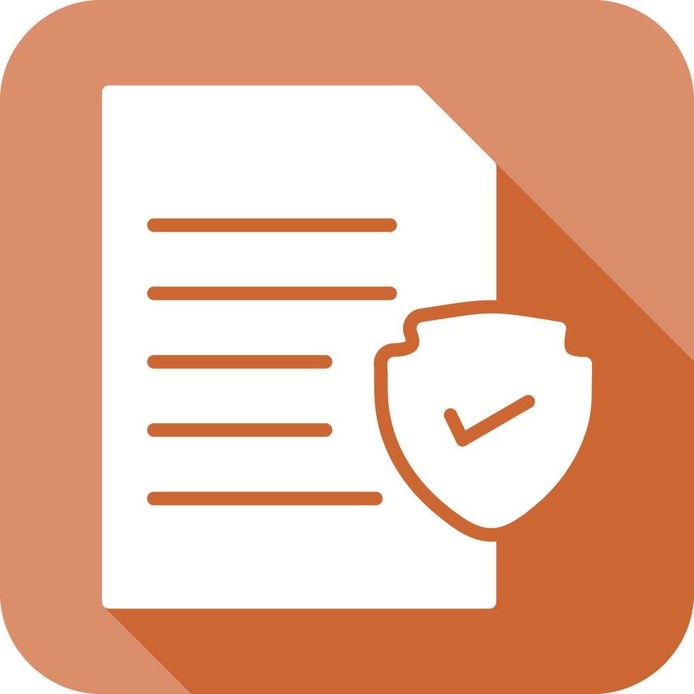 File Protection Icon vector