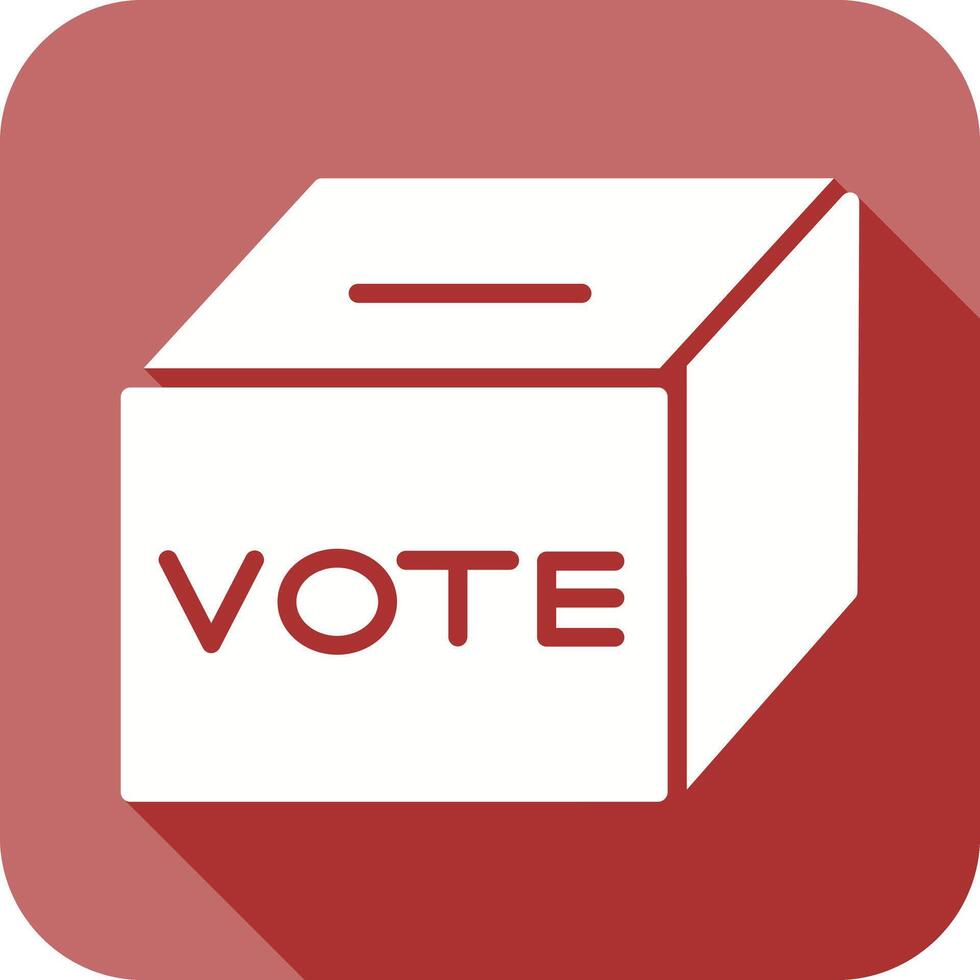 votación caja icono diseño vector