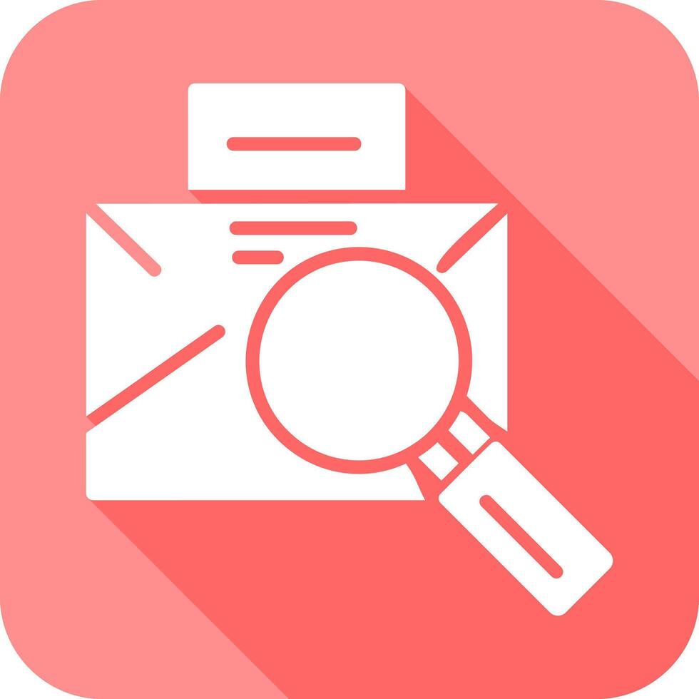 Magnifier Male Icon vector