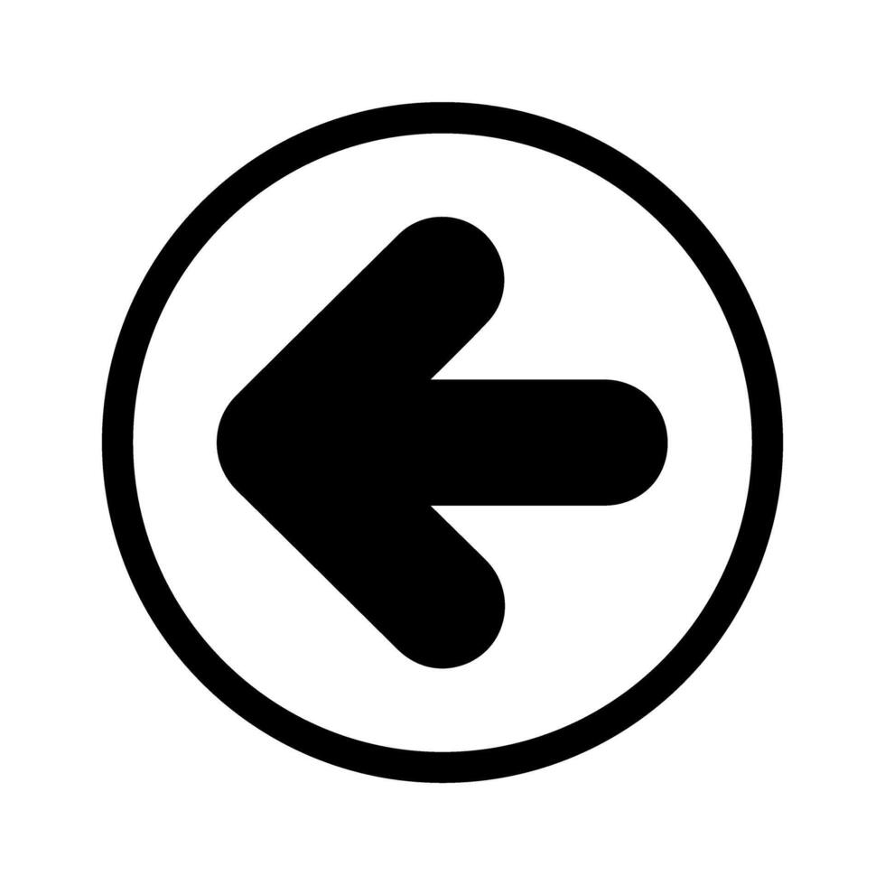 To Left Icon vector