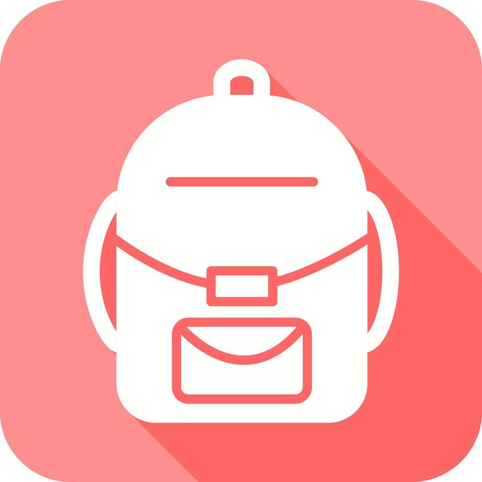 Backpack Icon Design vector