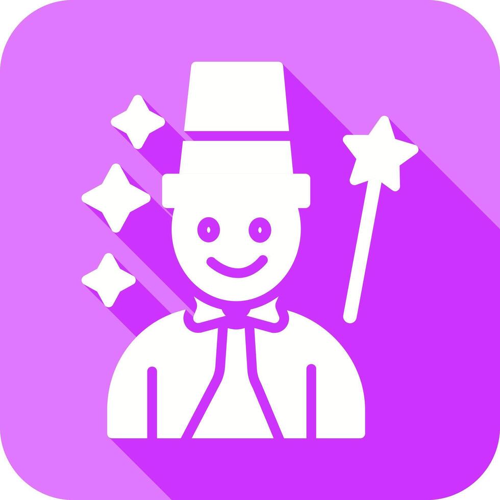 Magician Icon Design vector