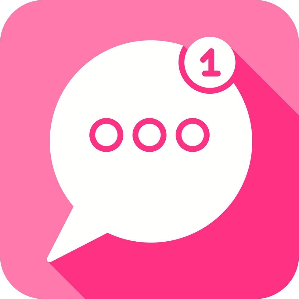 Message Bubbles Icon Design vector