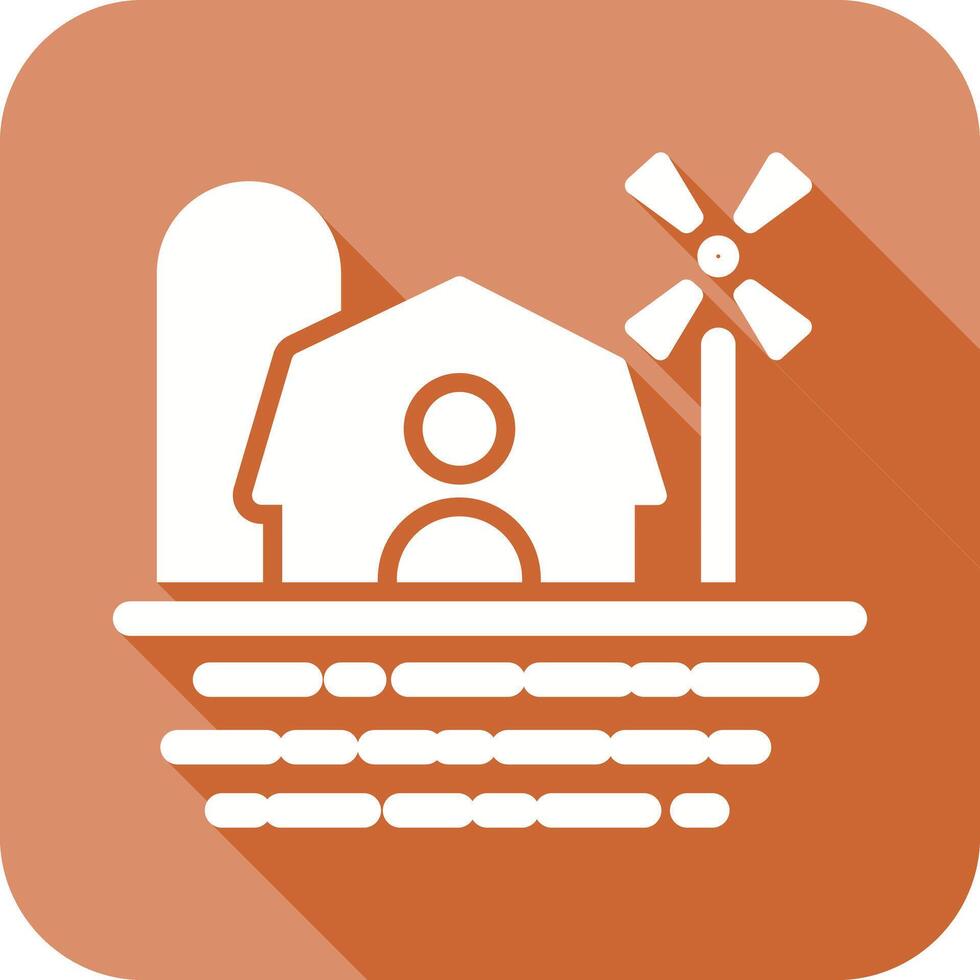 Farm House Icon vector