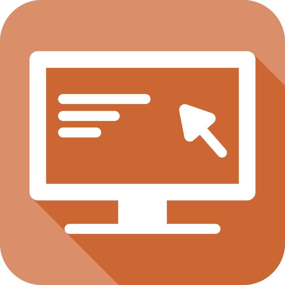 Screen Icon Design vector