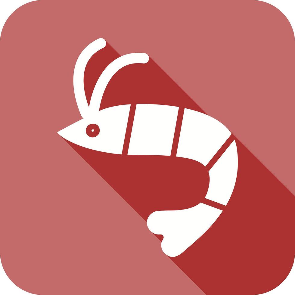 Shrimp Icon Design vector