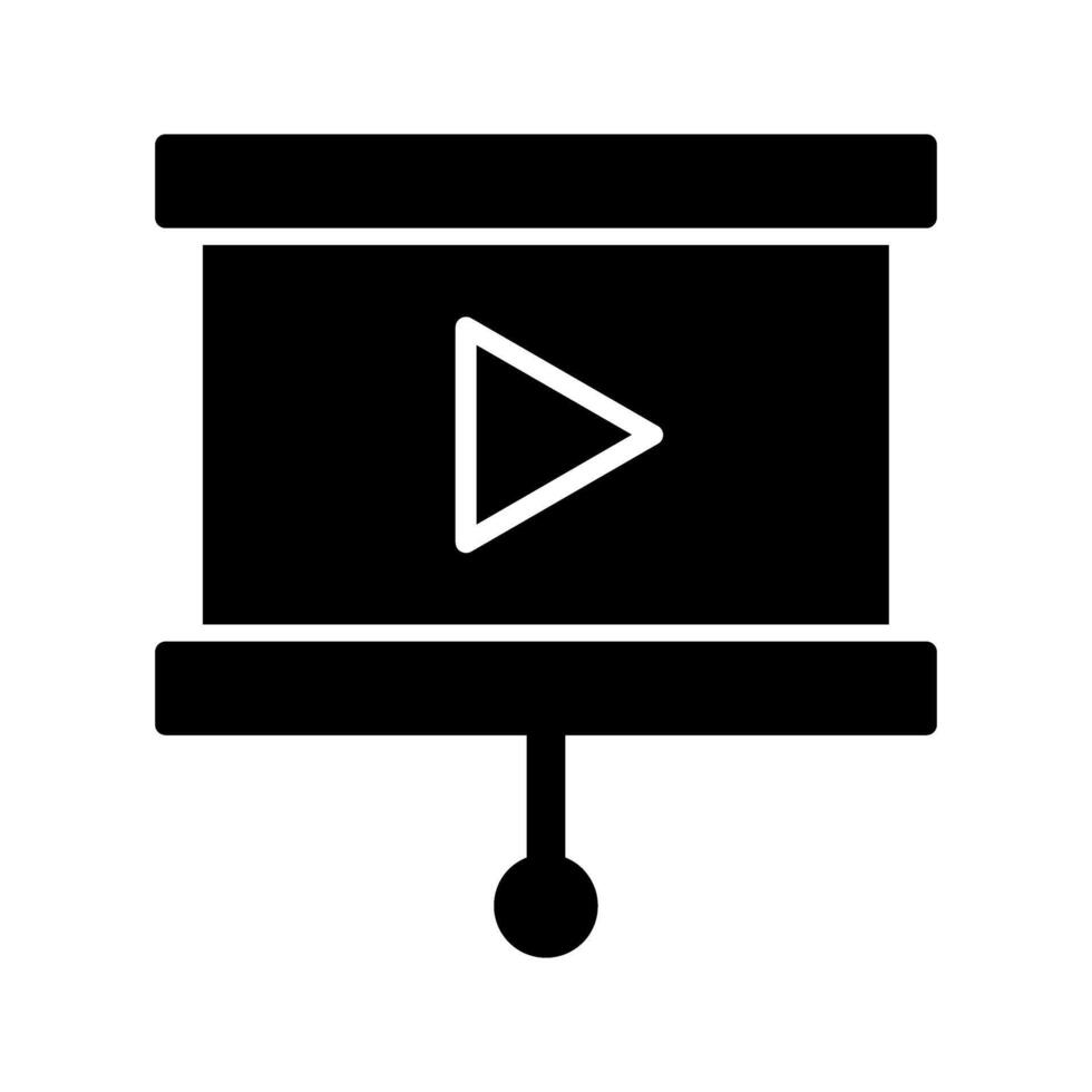 Slideshow Icon Design vector