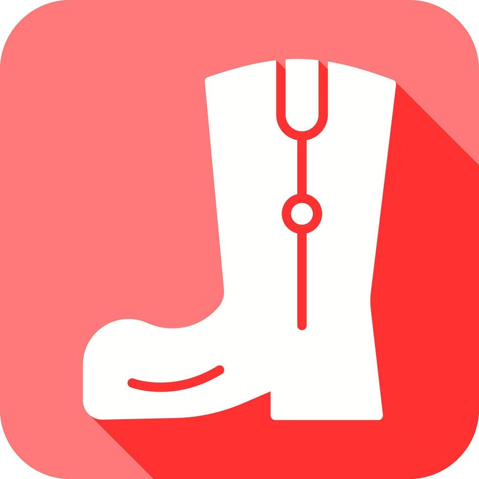 Cowboy Boot Icon vector