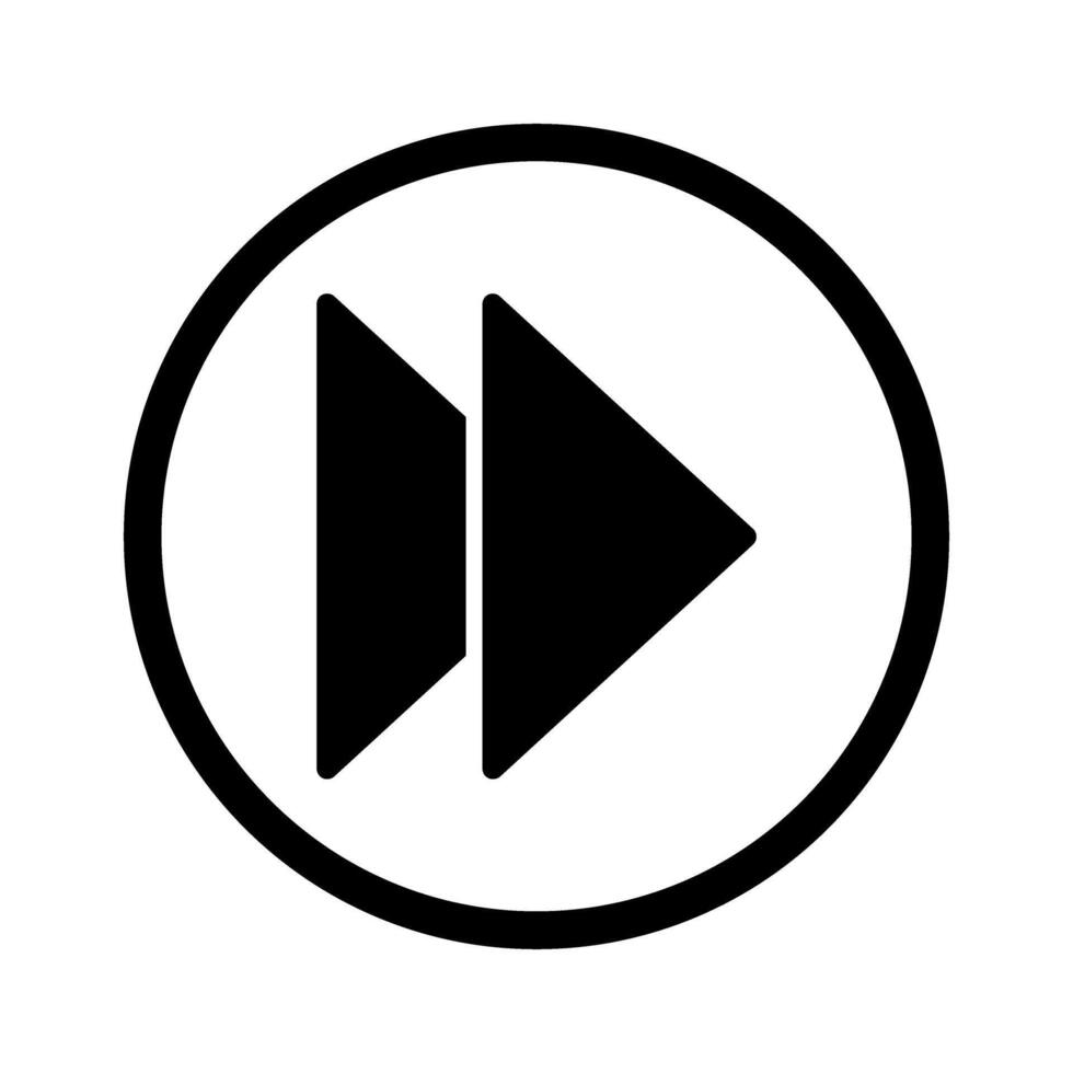 Next Icon Design vector