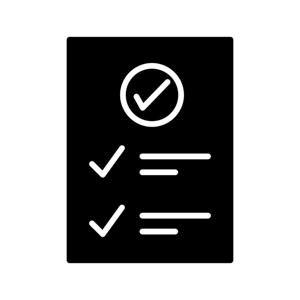 Check Up List Icon Design vector