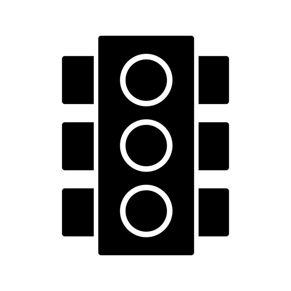 Traffic Light Icon vector
