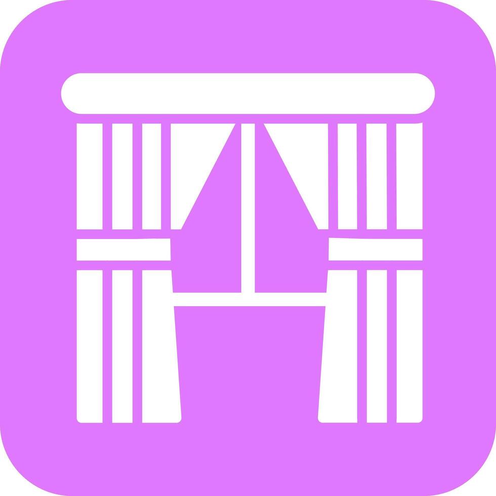 Air Curtain Icon Design vector