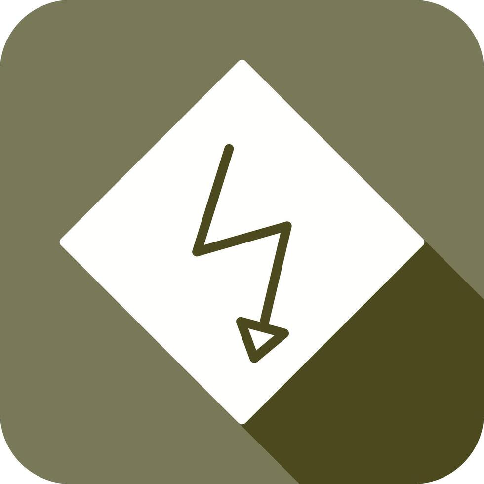 High Voltage Icon Design vector