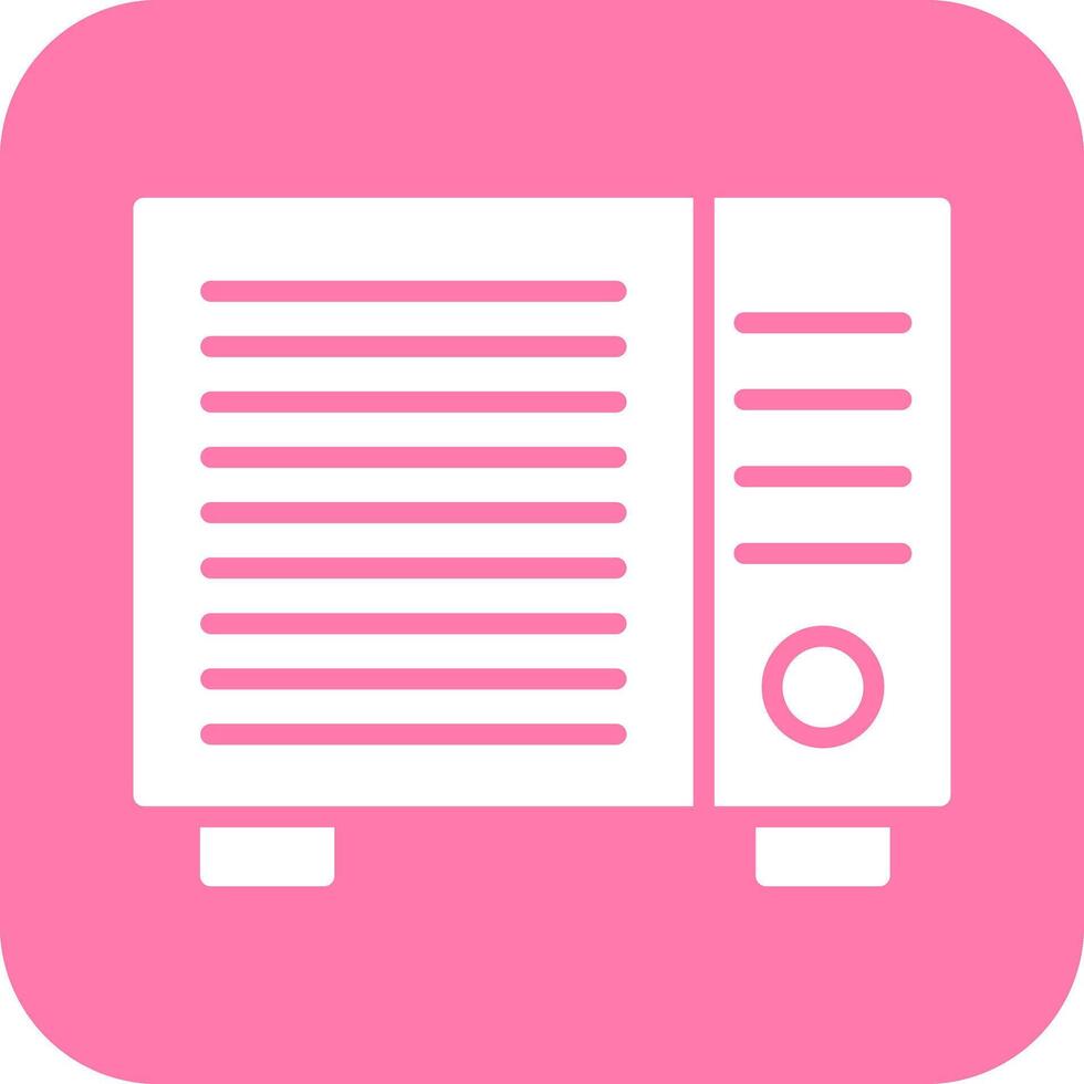AC Window Unit Icon vector