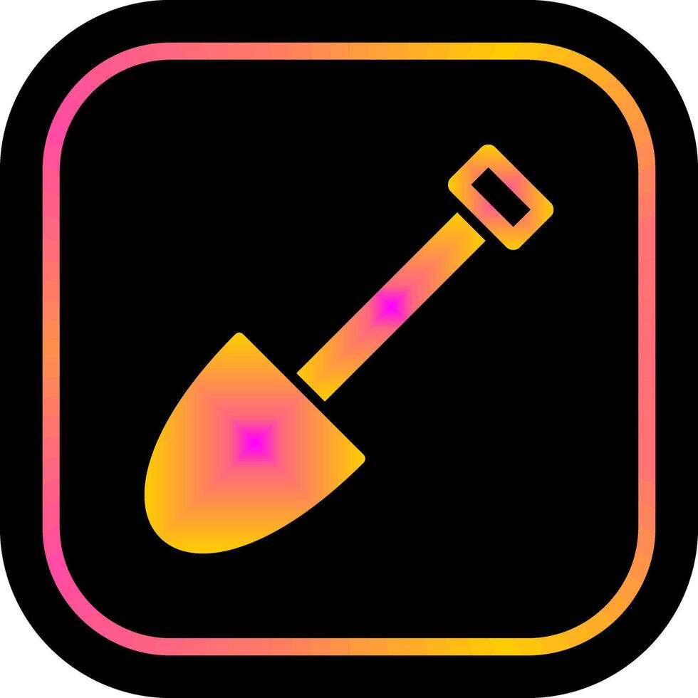 Shovel Icon Design vector