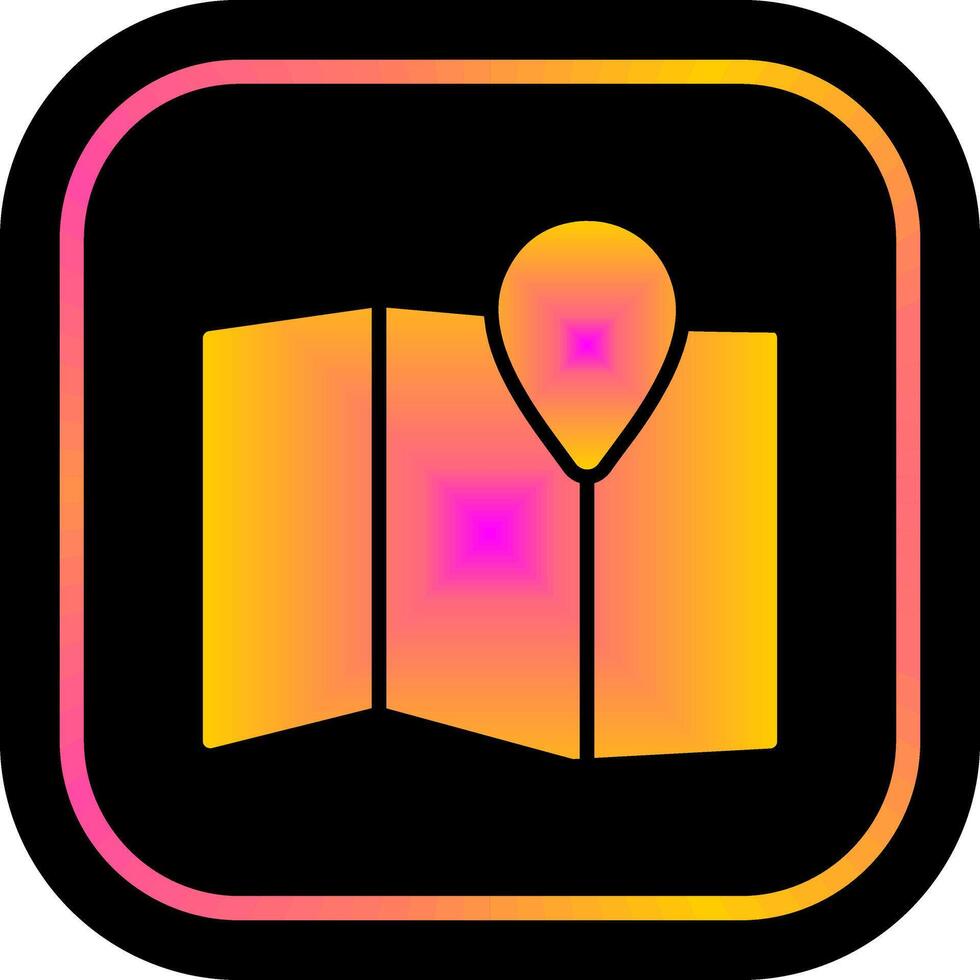 Map Icon Design vector