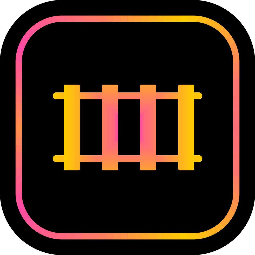 Rails Icon Design vector